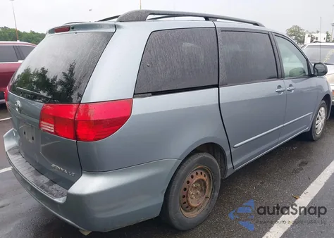 2004 Toyota Sienna Le from USA, damaged, VIN 5TDZA23C24S008495
